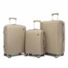 3 Pcs set Ultra-Smooth Ceramic PP Lightweight Luggage with security lock 4 wheels | 20″, 24″ & 28″ (Copy)