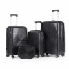 New 4-Piece PP Unbreakable Luggage Set with Beauty Case (28″, 24″, 20 & 18″) sizes (Copy)